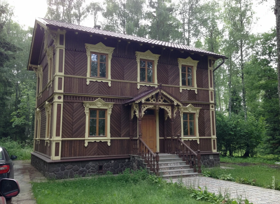 AI-transformed home exterior