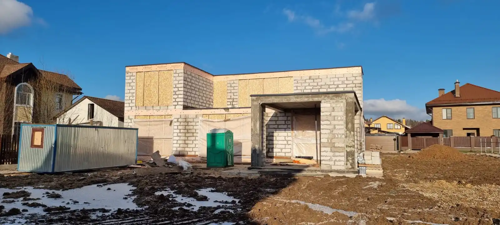 Original home exterior